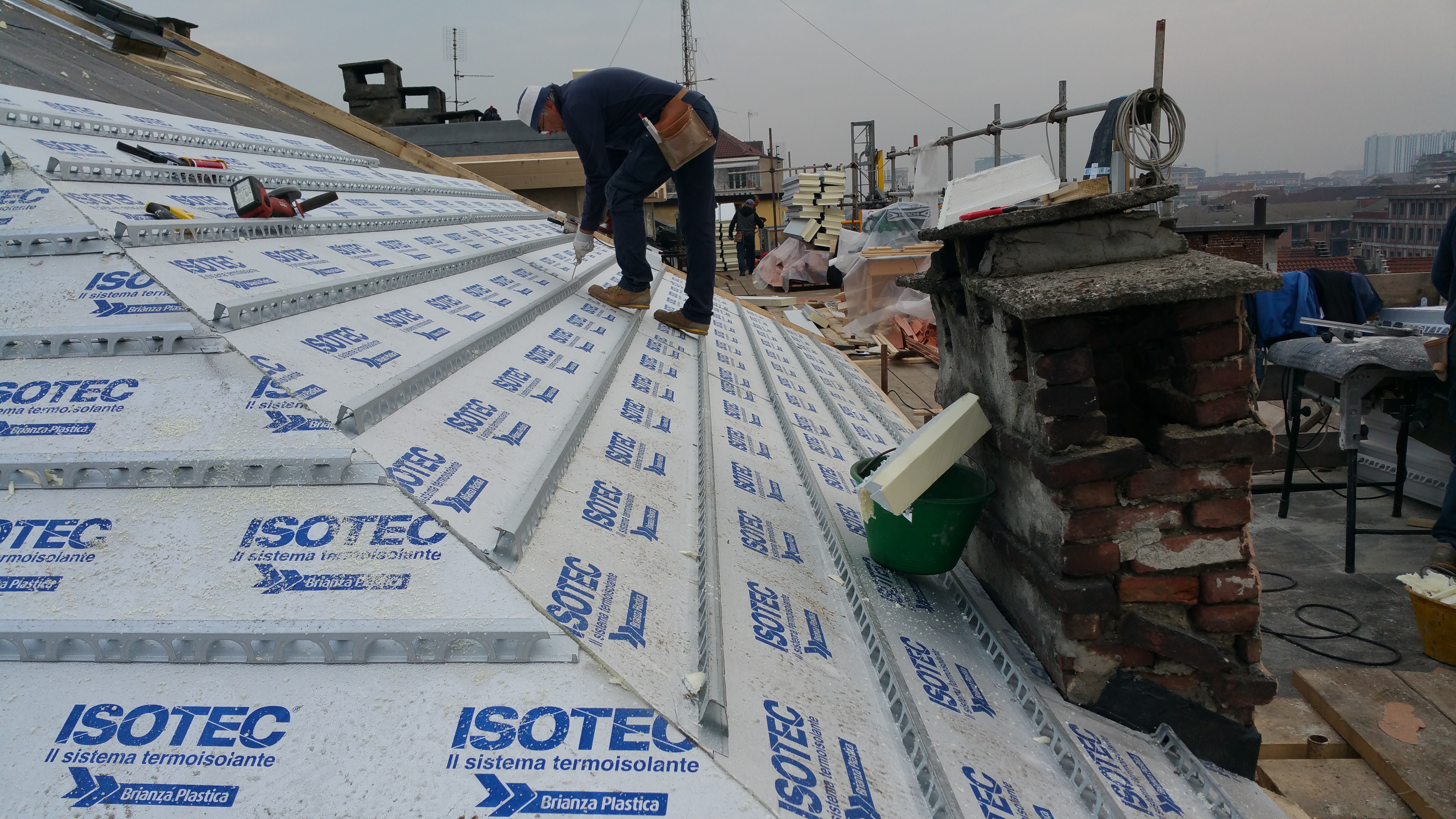 Rifacimento tetto - Tecnologia Isotec